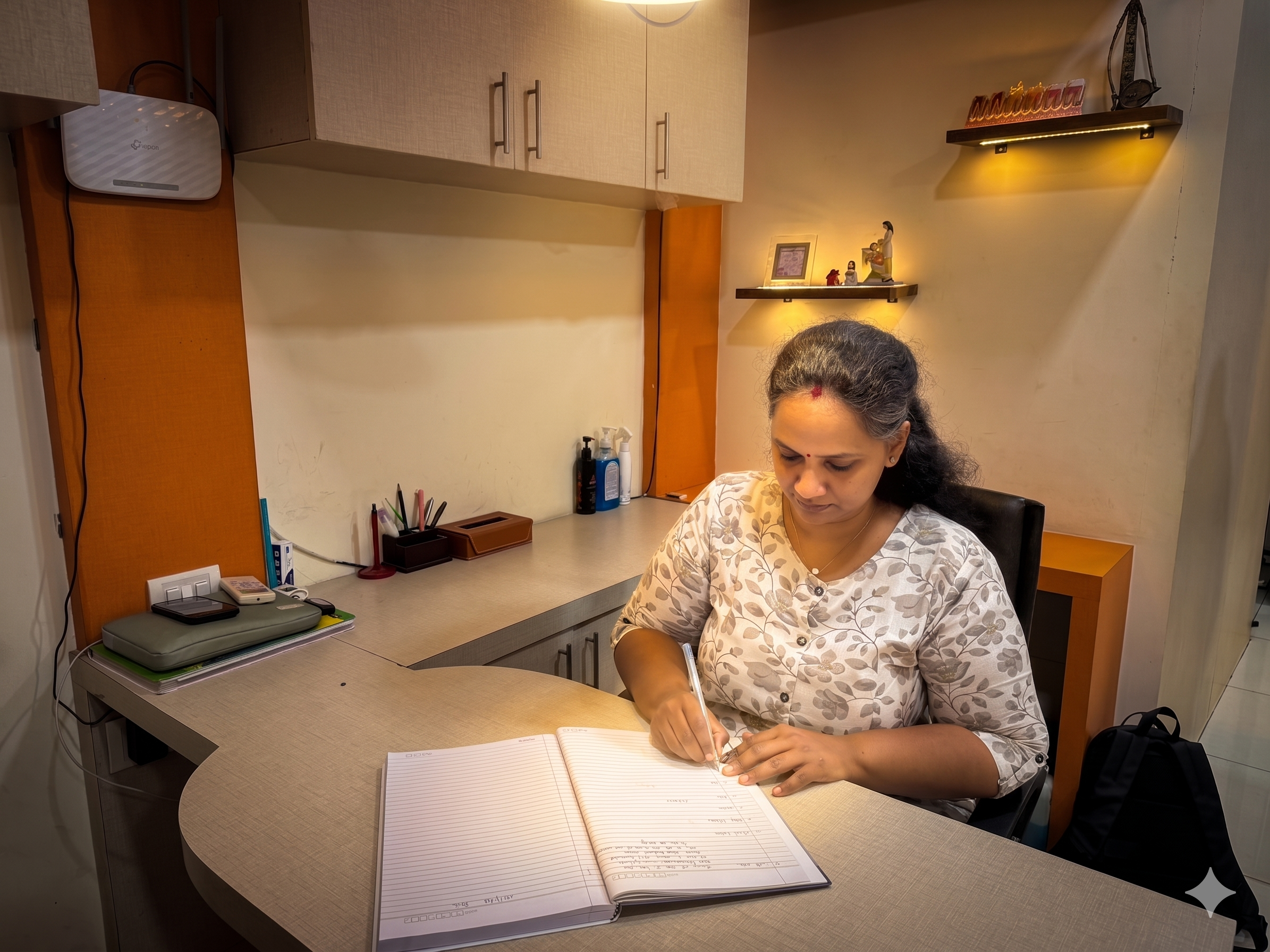 Doctor at Desk